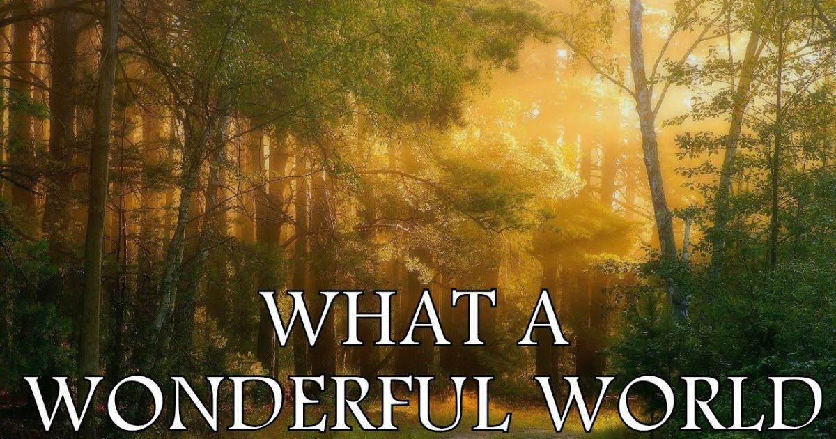 what a wonderful world lyrics